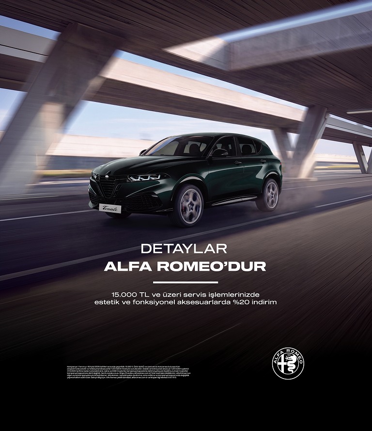 ALFA ROMEO AVANTAJLARIYLA HAYATI BEKLENMEDİK YAŞA!